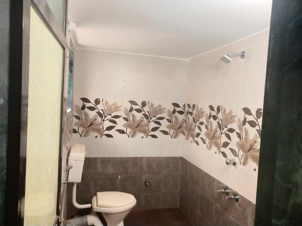 Koupelna v ubytování Hotel Rosary House