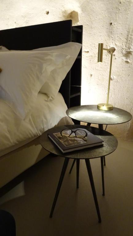 Postel nebo postele na pokoji v ubytování StageROOM01 - Matera