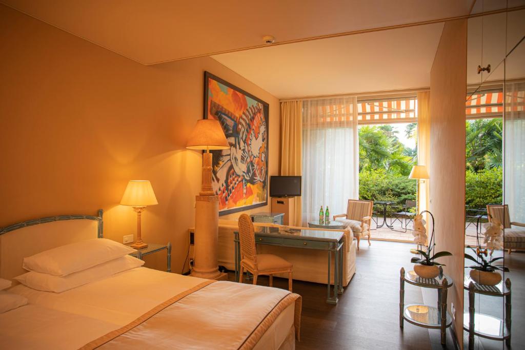 Grand Hotel Villa Castagnola - Sala De Jardín