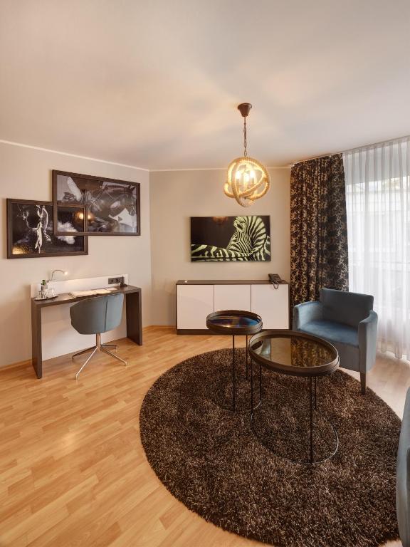 Posezení v ubytování Art Hotel Superior