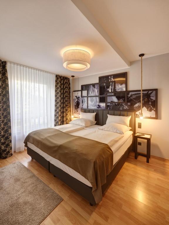 Postel nebo postele na pokoji v ubytování Art Hotel Superior
