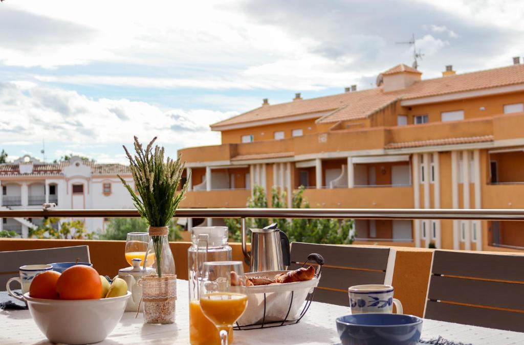 Balkón nebo terasa v ubytování Residencial Mediterráneo