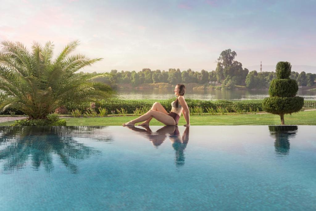 A piscina localizada em Jolie Ville Hotel & Spa Kings Island Luxor ou nos arredores