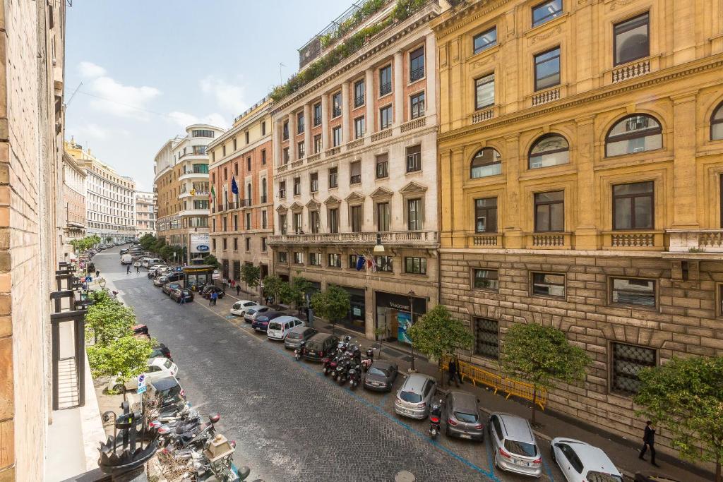 Výhľad na mesto Rím alebo výhľad na mesto priamo z apartmánu