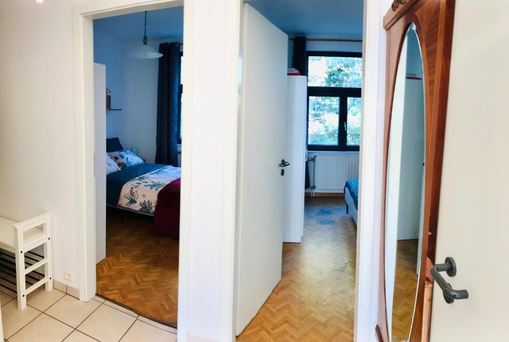 Postel nebo postele na pokoji v ubytování LLN lodge