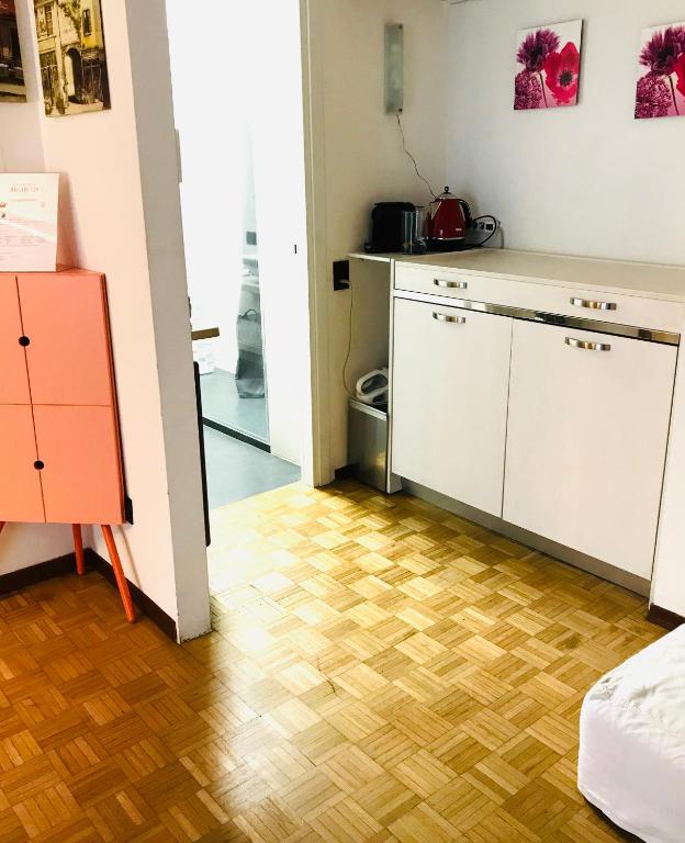 Kuchyň nebo kuchyňský kout v ubytování Relais 7.20