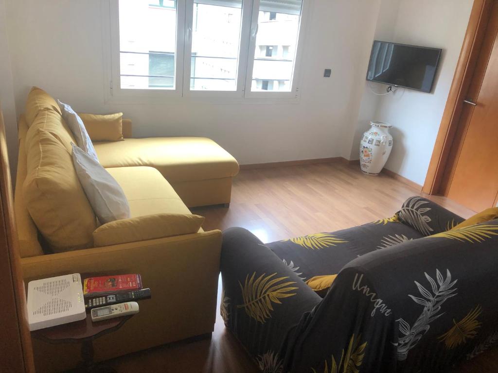 Posezení v ubytování Ílios Soho Apartamentos