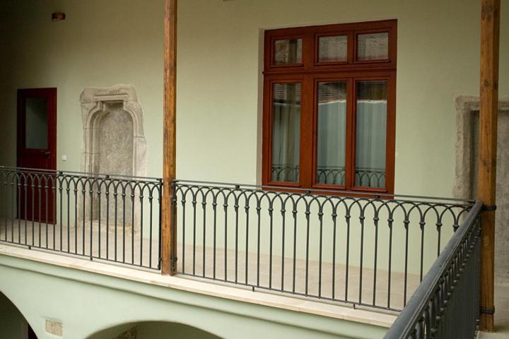 Balkón nebo terasa v ubytování Penzion Zlatý vůl