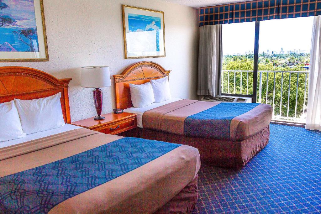 North Miami Beach Gardens Inn & Suites - Chambre Double Standard - Non-Fumeurs