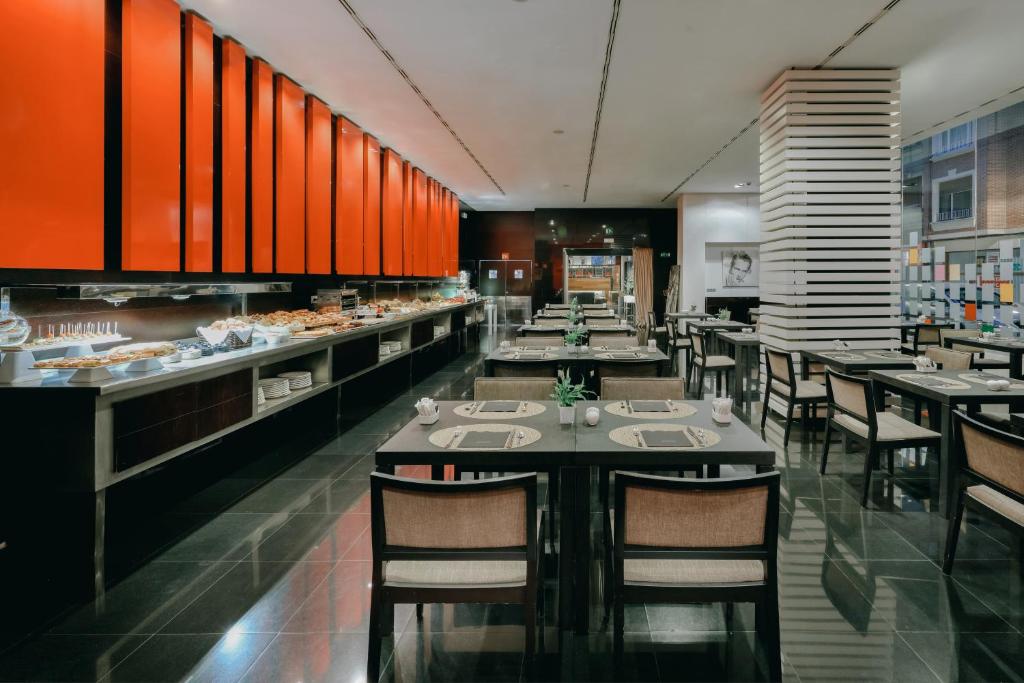 Restaurace v ubytování Hesperia Bilbao