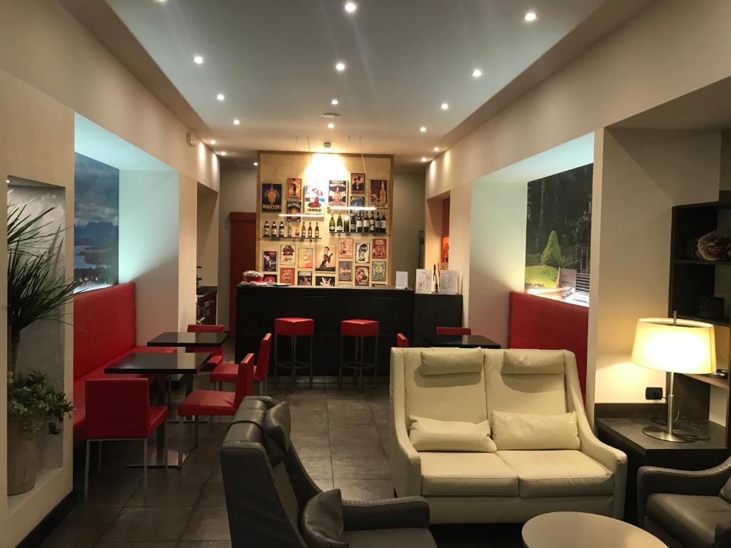 Posezení v ubytování Bis Hotel Varese