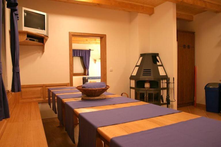 Postel nebo postele na pokoji v ubytování Chalupa Bella