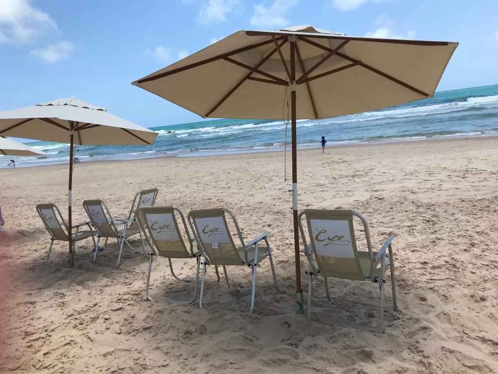  Charmoso Flat Cupe Beach Living - Vista Mar