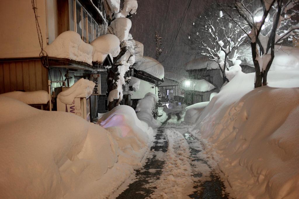 Nozawa Peaks v zimě