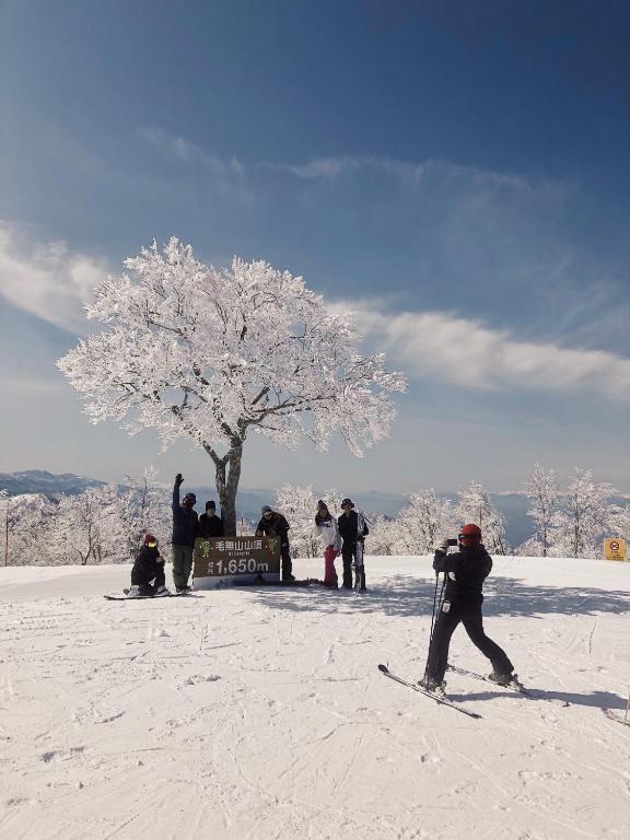 Nozawa Peaks v zimě