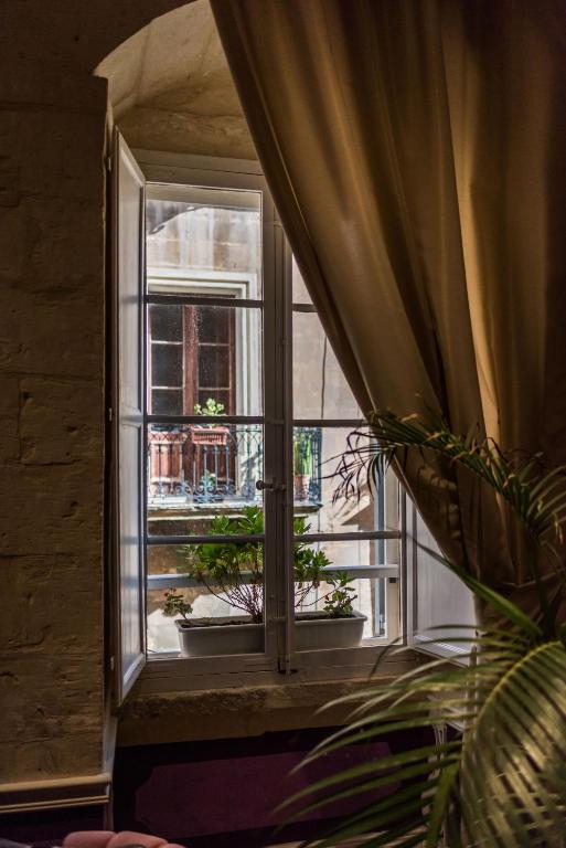 Balkón nebo terasa v ubytování Valletta Lucente Guest House
