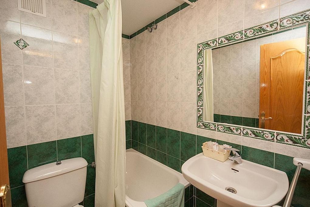 Kúpeľňa v ubytovaní Hostal Vinuesa