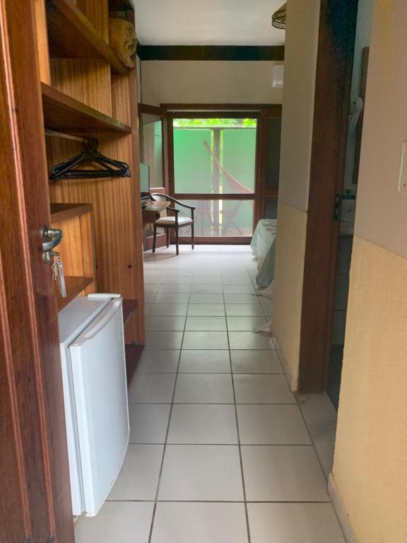 A cozinha ou cozinha compacta de Recanto Verde Praia Hotel Juquehy
