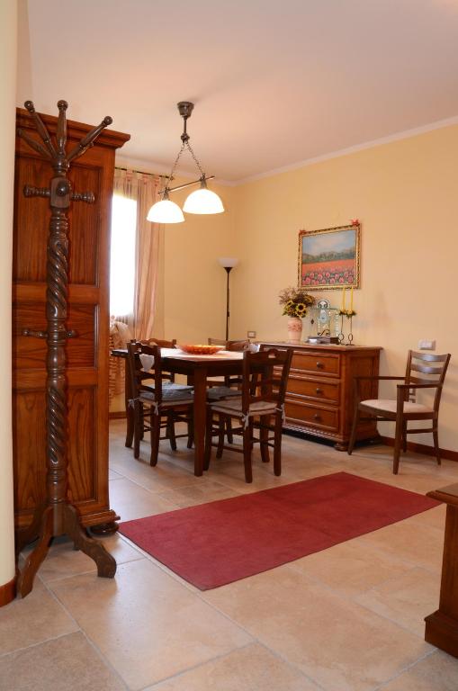 Posezení v ubytování B&B Al Lauro