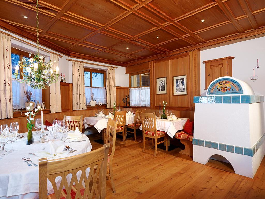 Restaurace v ubytování Natur-&Alpinhotel Post