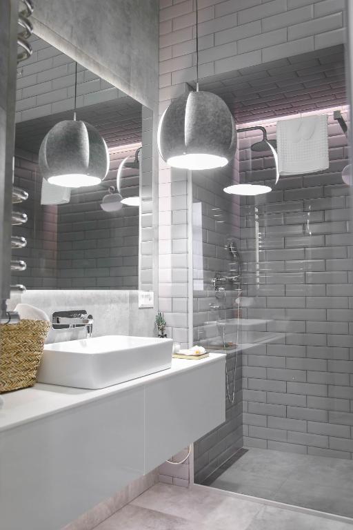 Kuchyň nebo kuchyňský kout v ubytování Apart Hotel на Трояндовой