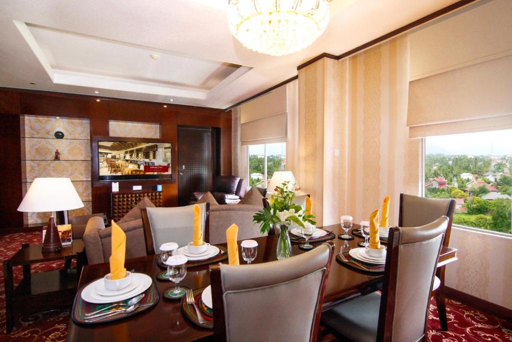 Posezení v ubytování Hermes Palace Hotel Banda Aceh