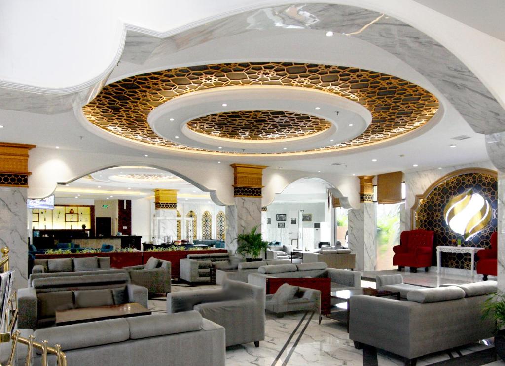 Posezení v ubytování Hermes Palace Hotel Banda Aceh