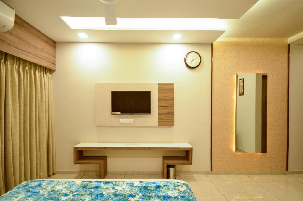 TV a/nebo společenská místnost v ubytování Hotel Repose