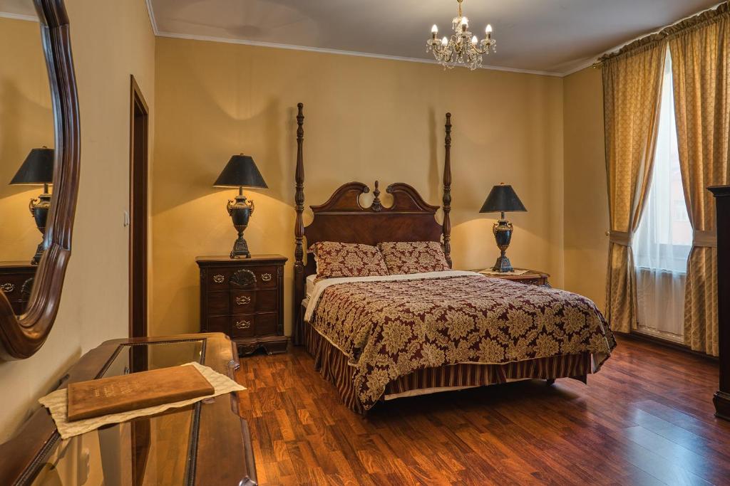 Cama o camas de una habitación en Hotel Royal