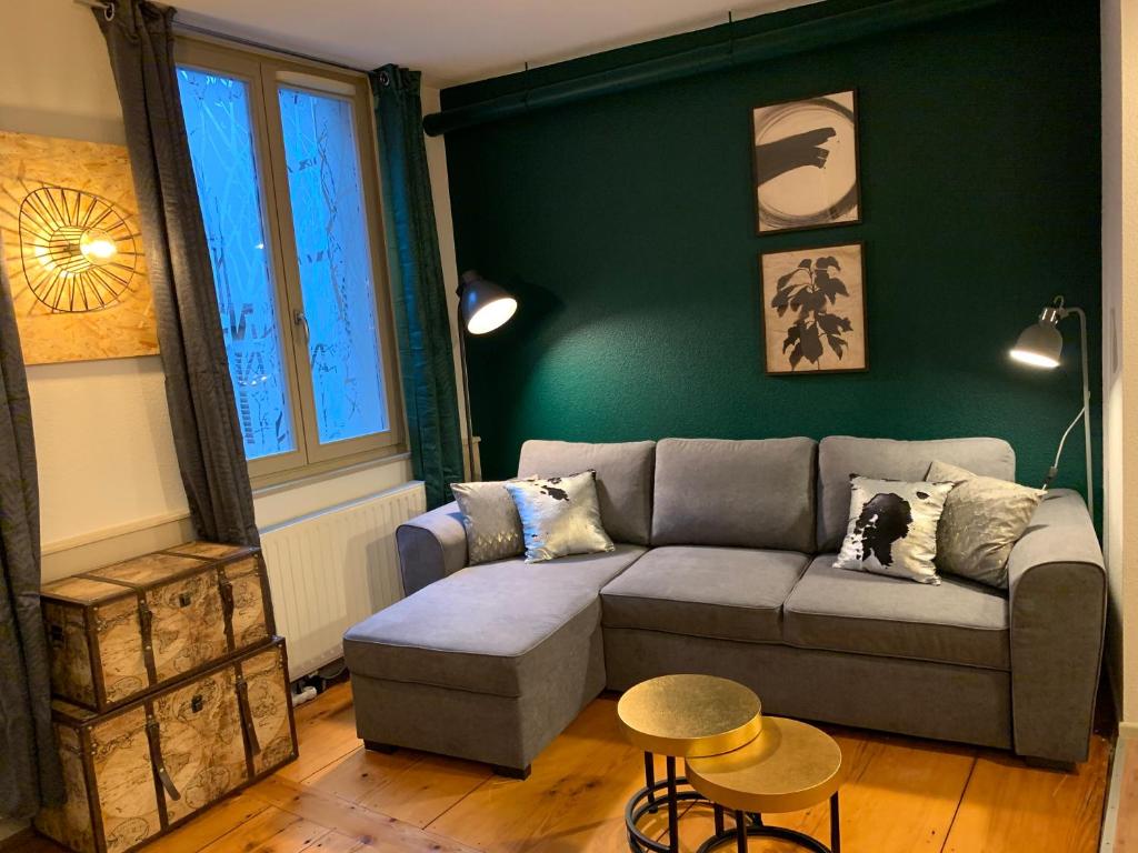 Area soggiorno di Appartements des 2 Têtes