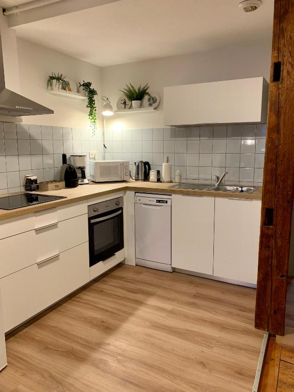 Cucina o angolo cottura di Appartements des 2 Têtes
