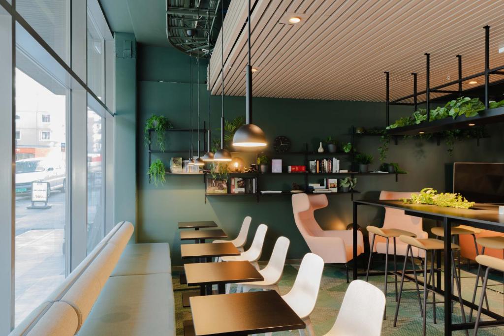 Posezení v ubytování Citybox Bergen Danmarksplass