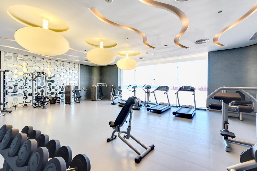 Fitness centrum a/nebo fitness zařízení v ubytování Barceló Tiran Sharm