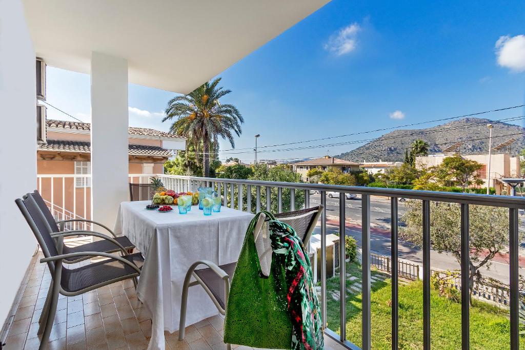 Balcon ou terrasse dans l'établissement Apartment Ponent