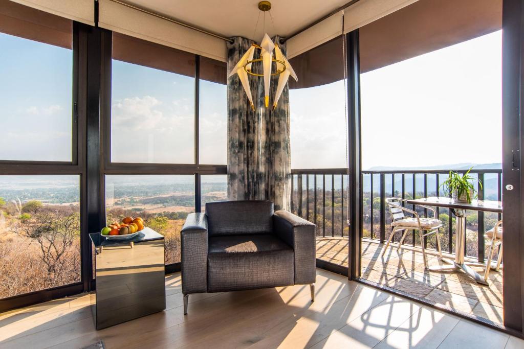 Balcone o terrazza di Thaba Eco Hotel