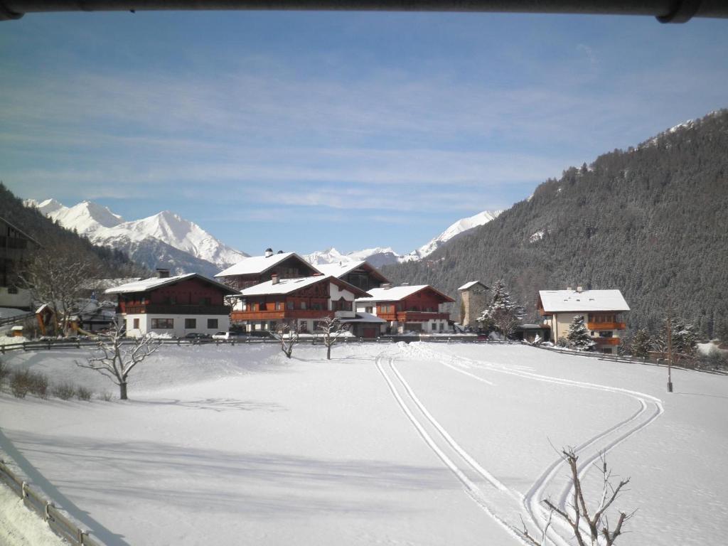 Gästeheim Pötscher during the winter