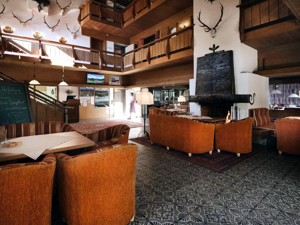 TV a/nebo společenská místnost v ubytování Hotel Blattlhof