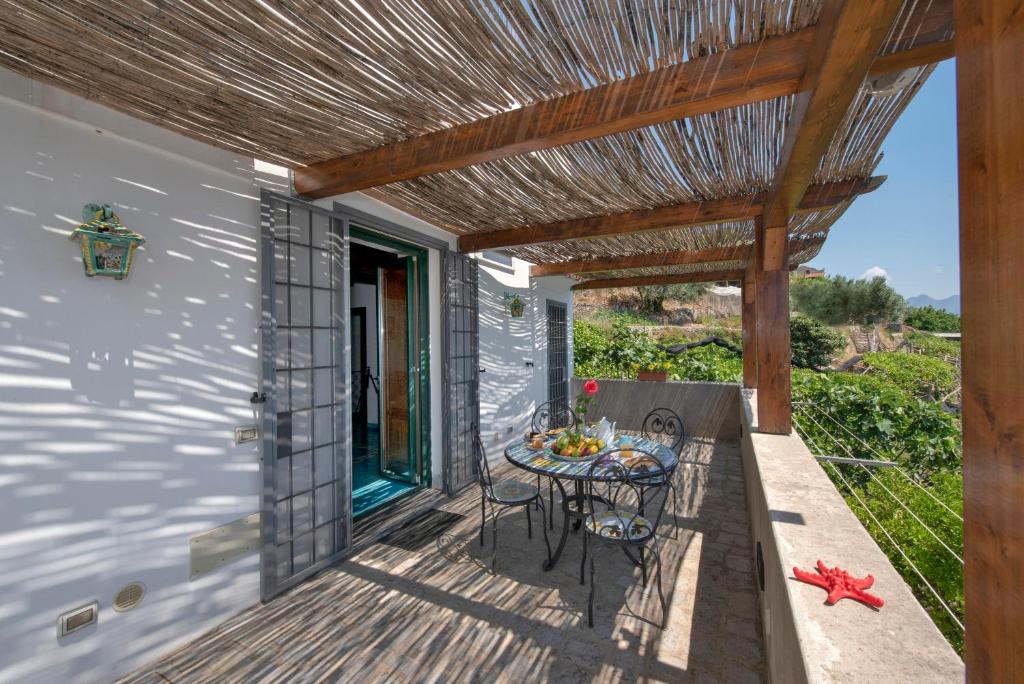 Balkón nebo terasa v ubytování La Cascina - Villa Nenno