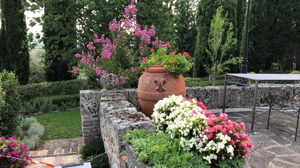 Zahrada ubytování Agriturismo Macciangrosso Casale Piccolomini