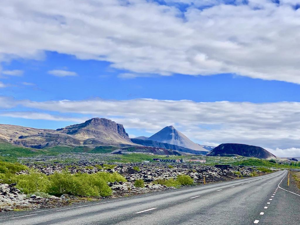 Náttúran í nágrenni sumarhússins