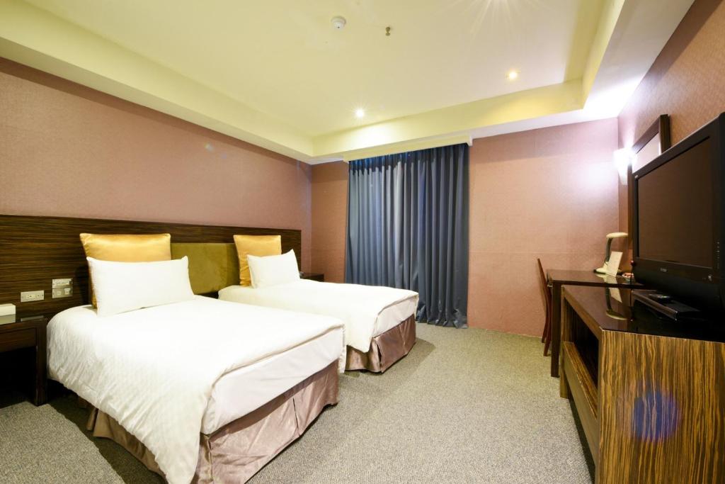 H.M.Hotel - Habitación Gemela Con Vista A La Ciudad