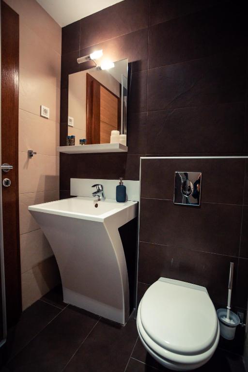 Kúpeľňa v ubytovaní Golden Lakes Rooms