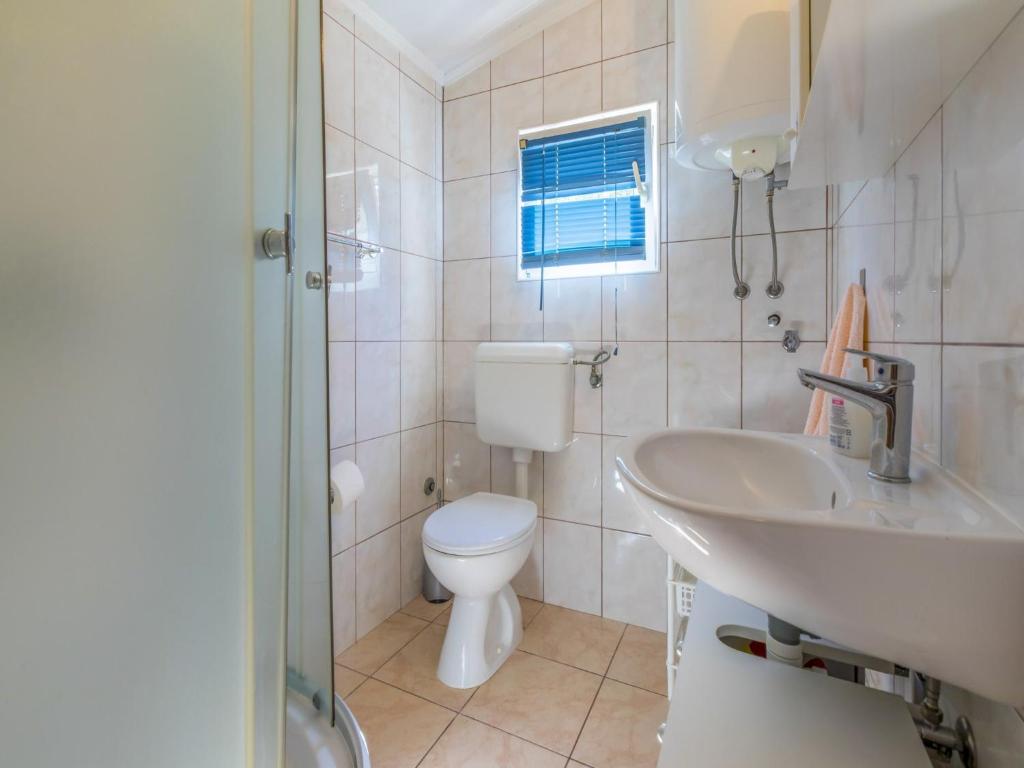 Koupelna v ubytování Apartment Heriban
