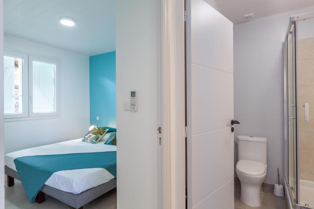 Koupelna v ubytování SeaCove & SeaSide Villas, classées 4 étoiles