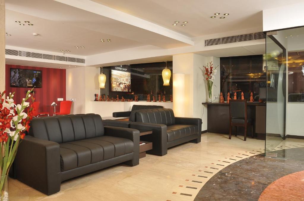 Posezení v ubytování Hotel Niharika