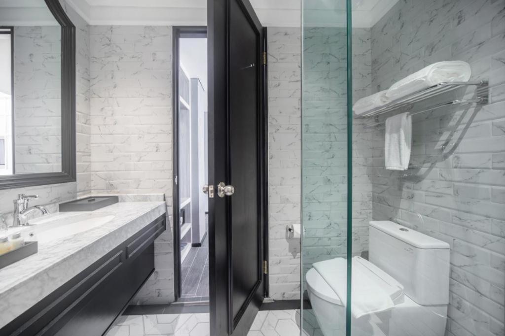 Koupelna v ubytování Hotel Des Indes Menteng