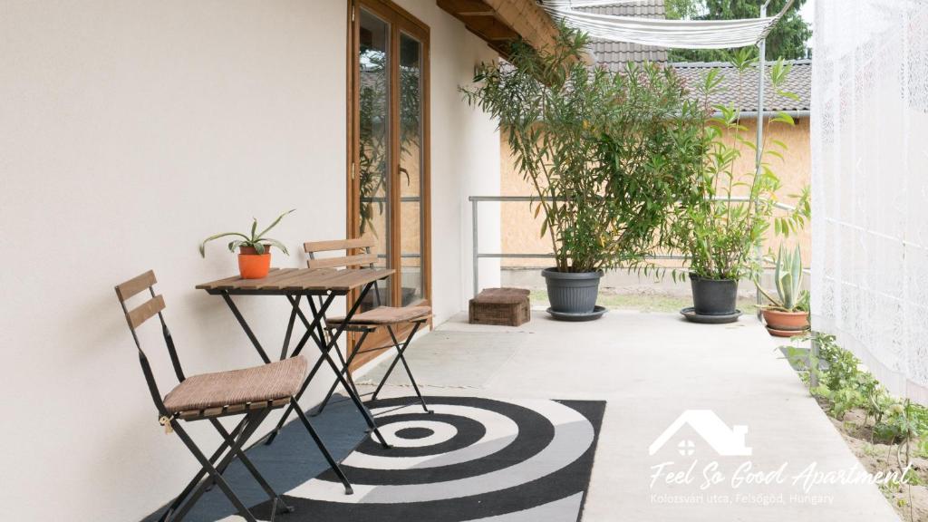 Zahrada ubytování ‘Feel So Good’ apartment