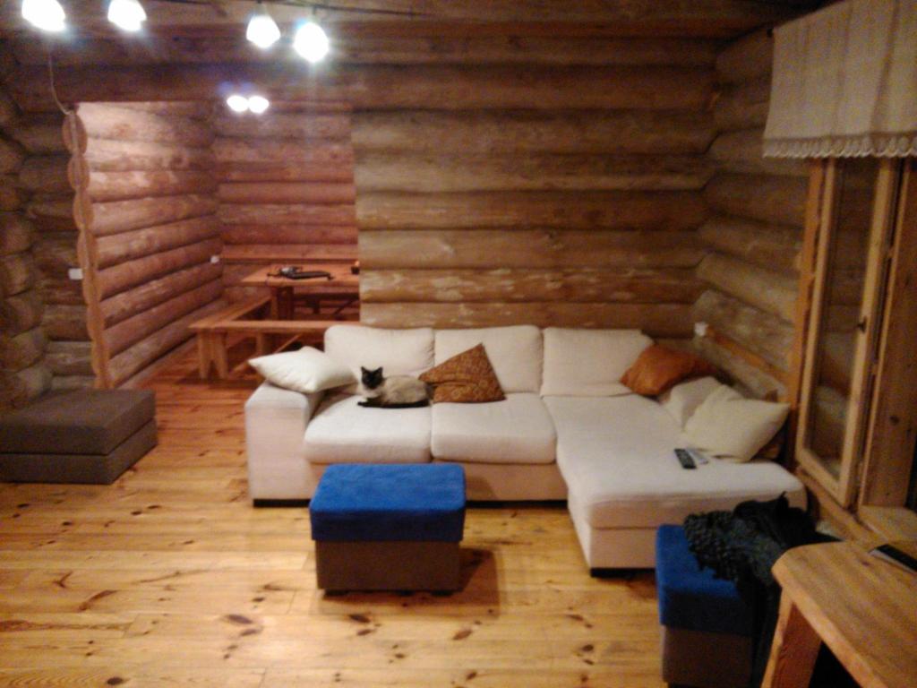 Posezení v ubytování Hundi Holiday House
