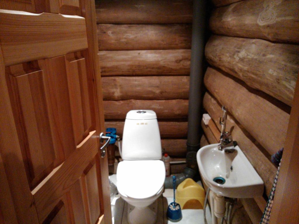 Koupelna v ubytování Hundi Holiday House
