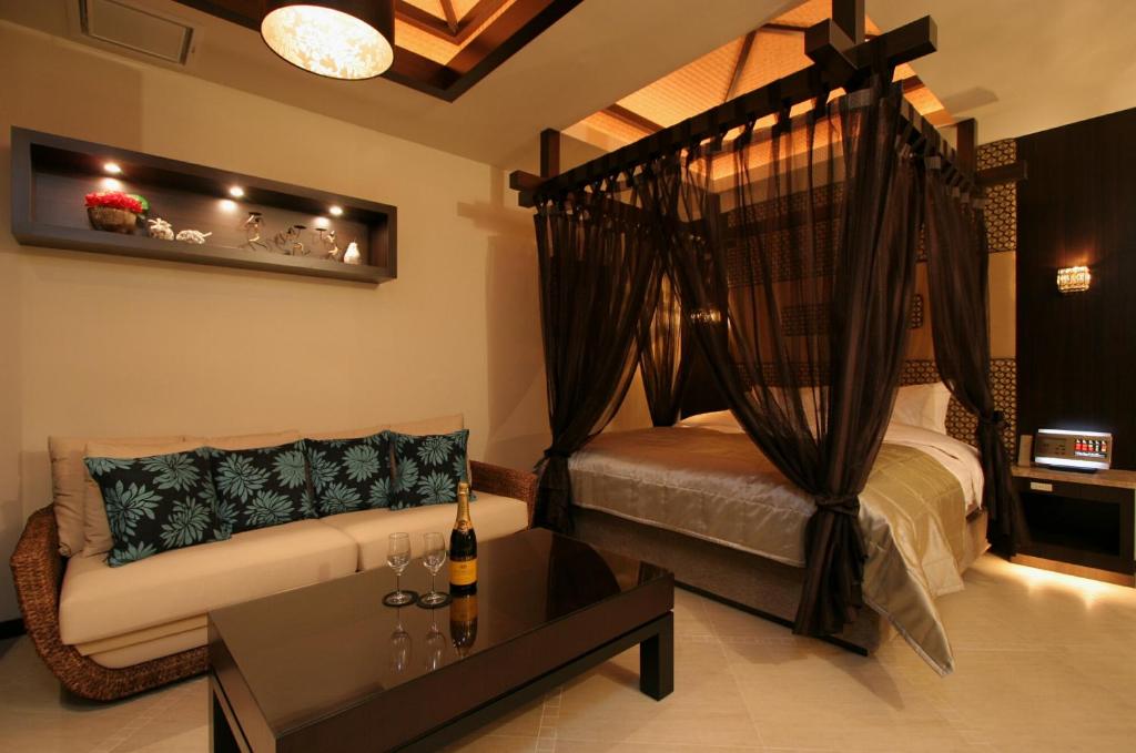 Postel nebo postele na pokoji v ubytování HOTEL W-PREMIUM -W GROUP HOTELS and RESORTS-